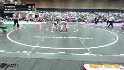85 lbs Consi Of 16 #2 - Q Mulliner, Pahranagat Valley Youth Wrestling vs Tyler Tuttle, POWA 9U