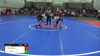 150 lbs Cons. Round 6 - Joey Fumic, Mentor vs Colin Wooldridge, Cincinatti LaSalle