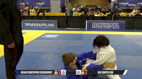 Dax Sawyer Looi vs Urijah Christopher Schabowsky 2026 Pan Kids Jiu-Jitsu IBJJF Championship