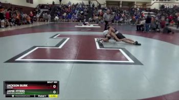 JV-6 lbs 5th Place Match - Jamie Myers, Benton Community vs Jackson Burk, Solon