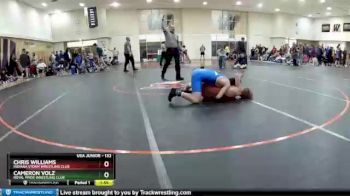 132 lbs Champ. Round 2 - Cameron Volz, Royal Pride Wrestling Club vs Chris Williams, Indiana Storm Wrestling Club
