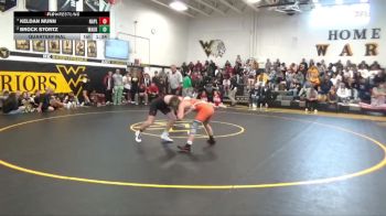 132 lbs Quarterfinal - Keldan Munn, Nashua-Plainfield vs Brock Stortz, Waukon