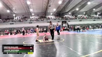 60D Cons. Round 2 - Freya Grayson, Owensville Kids Wrestling Club vs Charlee Crowley, Sikeston Wrestling Club