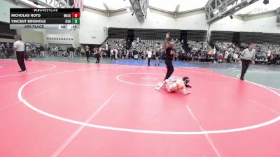84-J2 lbs 3rd Place - Nicholas Noto, MacArthur vs Vincent Brignole, Fisheye