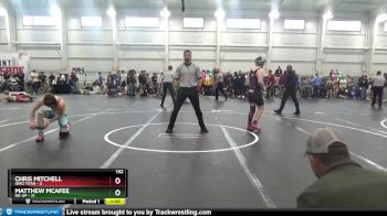132 lbs Round 6 (10 Team) - Chris Mitchell, Ohio Titan vs Matthew McAfee, Rd-Up