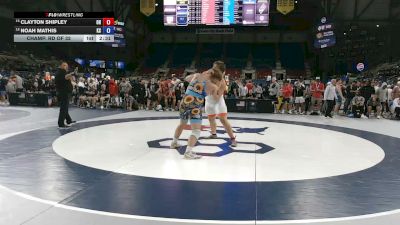 285 lbs Champ. Rd Of 32 - Clayton Shipley, Ohio vs Noah Mathis, Kansas