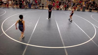78 lbs Champ. Round 1 - Breck White, IA vs Dominic Nava, IL