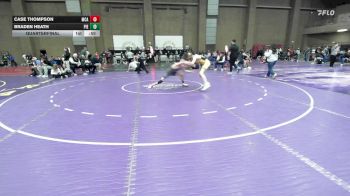 120D Quarterfinal - Case Thompson, McAlester vs Braden Heath, Piedmont