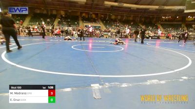 100 lbs Final - Madelyn Medrano, Springdale Elite Wrestling Club vs Elissa Cruz, Scrap Yard Training