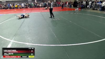 95 lbs Cons. Round 2 - Will Beste, Waconia vs Levi Matthees, Z-M (Zumbrota/Mazeppa)