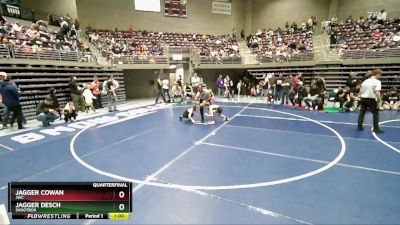 61 lbs Quarterfinal - Jagger Desch, Shootbox vs Jagger Cowan, JWC