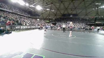 Boys 1B/2B 157 Quarterfinal - Ronin Rutzer, Ocosta vs Dakota Katzer, Jenkins (Chewelah)