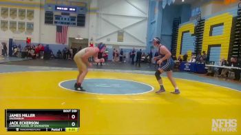 190 lbs Cons. Semi - James Miller, Salesianum vs Jack Eckerson, Charter School Of Wilmington