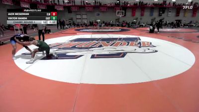 141 lbs Champ. Round 1 - Viktor Banda, Castleton vs Jack McGowan, Elmhurst University