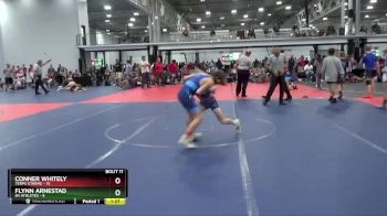88 lbs Round 4 (6 Team) - Conner Whitely, Terps Xtreme vs Flynn Arnestad, 84 Athletes