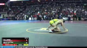 3rd Place Match - Cal Janke, Archbishop Bergan vs Bryce Sutton, Central City