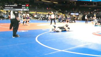 120 Class 2 lbs Semifinal - Millie Waterman, Republic vs Dakota Nix, Waynesville