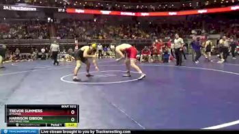 3 lbs Quarterfinal - Harrison Gibson, Southeast Polk vs Trevor Summers, Ottumwa