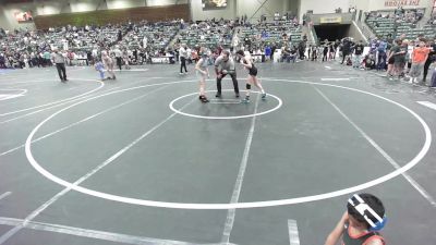 88 lbs Quarterfinal - Tori Conn, Illinois Valley YW vs Mia Shuster, Gold Rush Wrestling