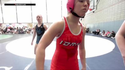 120 lbs Quarterfinal - Aurora Rider, Kuna Klub vs Mya Bolander, East Idaho Elite Wrestling Club