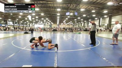 127 lbs Rr Rnd 2 - Griff Kline, The Fort Hammers vs Jude Benson, Team Barracuda MS