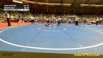 76 lbs Round Of 32 - David Crawford, Spatola vs Beckett Golay, Proving Grounds Wrestling
