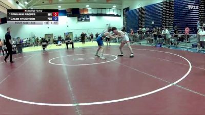 126 lbs 1st Place Match - Benjamin Proper, NOVA Wrestling Club vs Caleb Thompson, New River Wrestling Club