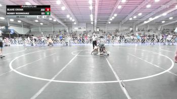 120 lbs Rr Rnd 1 - Blake Cronk, Journeymen Wrestling Blue vs Robby Rodriguez, Revival Orange