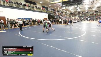 285 lbs Cons. Round 5 - Jackson Meyer, Neillsville-Greenwood-Loyal vs Reid Schultz, Rhinelander