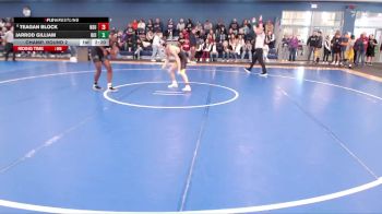 133 lbs Champ. Round 2 - Jarrod Gilliam, Briar Cliff (Iowa) vs Teagan Block, Northern State