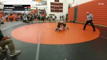 144B Round 5 - Tj Watkins, Tongue River vs Tyler Wenzel, Powell