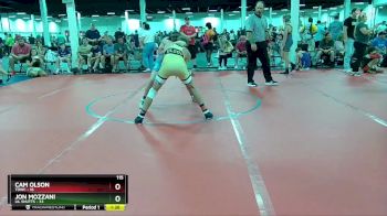 115 lbs Round 3 (4 Team) - Jon Mozzani, Lil Shutts vs Cam Olson, TDWC