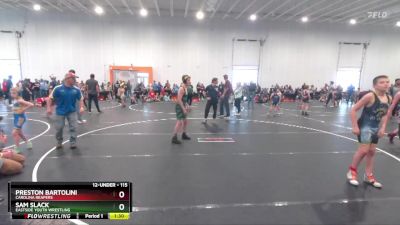 115 lbs Cons. Semi - Preston Bartolini, Carolina Reapers vs Sam Slack, Eastside Youth Wrestling