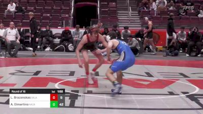 152 lbs Round Of 16 - Luke Brazanskas, Delaware Valley vs Alex Dimartino, Nazareth Area