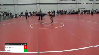 152 lbs Consolation - Dalton Loyden, AZ vs Ty Finn, CT