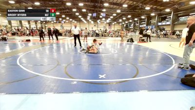 80 lbs Rr Rnd 1 - Easton Ginn, Tri State Hammers - EL vs Brody Myers, Mat Warriors - EL