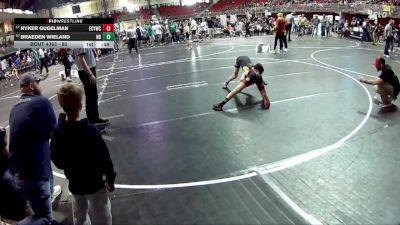 80 lbs Cons. Semi - Braeden Wieland, Nebraska Boyz vs Ryker Gugelman, Elm Creek Youth Wrestling Club