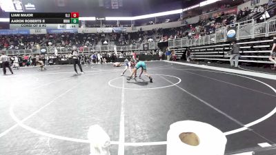 128 lbs Consi Of 8 #2 - Liam Major, Illini Bluffs vs Aaron Roberts II, Winnetonka