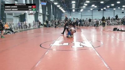 56 lbs Round 4 - 2:15pm Saturday - James Loomis, NYWAY - Iron Empire vs Oakley Newby, Select