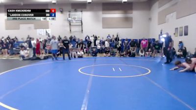144 lbs 3rd Place Match - Cash Knickrehm, Idaho vs Landon Conover, Sublime Wrestling Academy