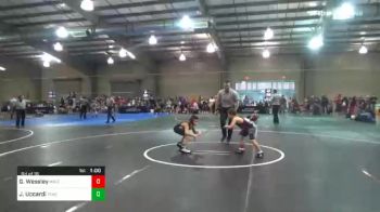 85 lbs Prelims - Gaige Wessley, Maize vs Jaiden Uccardi, Takedown