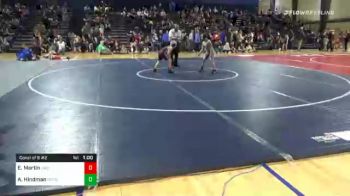 84 lbs Consolation - Easton Martin, John Wayne Corcoran Wrestling Association vs Aden Hindman, Franklin County Youth Wrestling