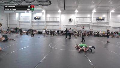 84 lbs Round 7 (8 Team) - Cecil Nelson, Contenders WA Green vs Syler Sayne, CrossRoads Wrestling