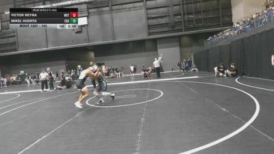 125 lbs Cons. Round 2 - Mikel Huerta, Central Baptist (Ark.) vs Victor Reyna, Wayland Baptist (Texas)