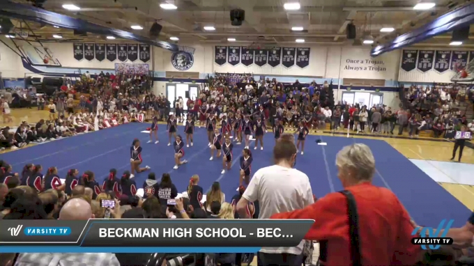 Beckman High School - Beckman High School [2022 Varsity Show Cheer ...