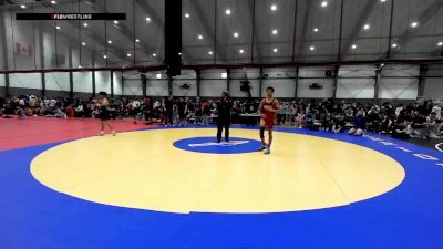 16U Boys FS - 132 lbs Cons. Round 3 - Bennett Nocula, WA vs Daniel Guardado, WA