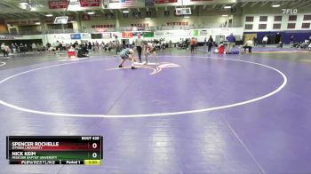 184 lbs Cons. Semi - Spencer Rochelle, Ottawa University vs Nick Keim, Missouri Baptist University