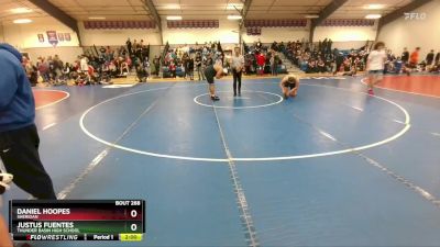 285A Quarterfinal - Daniel Hoopes, Sheridan vs Justus Fuentes, Thunder Basin High School