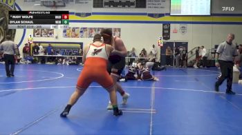 285 lbs Cons. Round 3 - Dylan Schaul, West Delaware, Manchester vs Rudy Wolfe, Washington