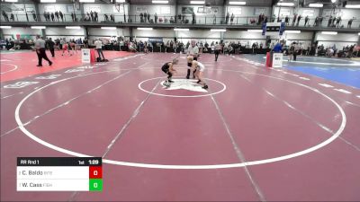 75 lbs Rr Rnd 1 - Christopher Baldo, Bitetto Trained Wrestling Club vs Weston Cass, Fisheye